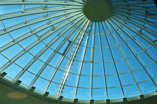 Techo de Estructura Metalica Circular
